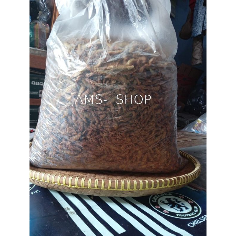 

Ikan Wader/Colot/Bilih Crispy Fish 1 ball isi 3 kilo/3 bungkus di dalam nya