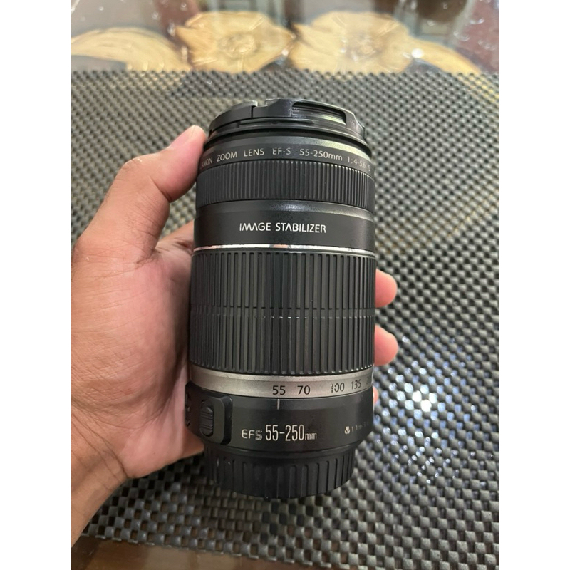 LENSA TELE CANON 55 250mm is