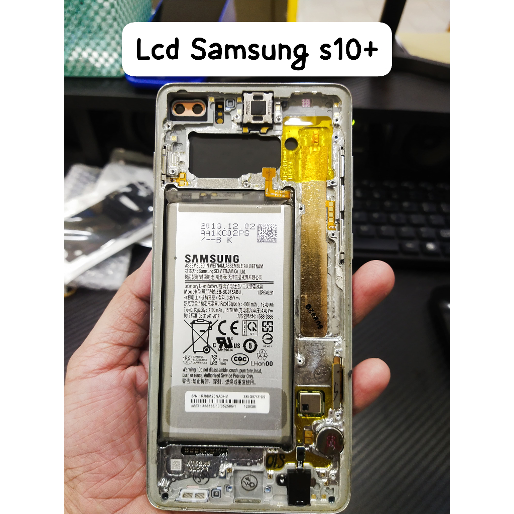 lcd samsung s10 plus original