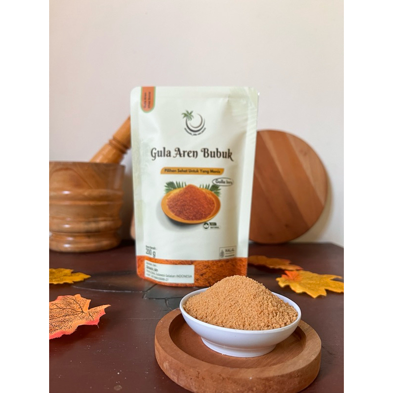 

Gula Aren Bubuk 200gram| Gula MPASI | Gula Alami | Organik | oleh-olehnya to bone