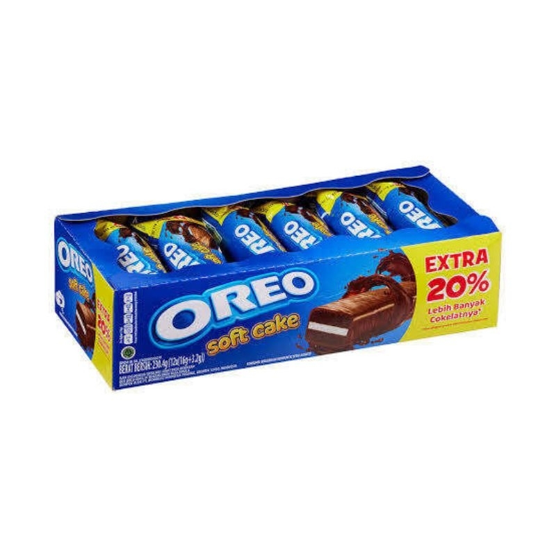

Oreo Soft Cake 1 Box 12 pcs 16gram