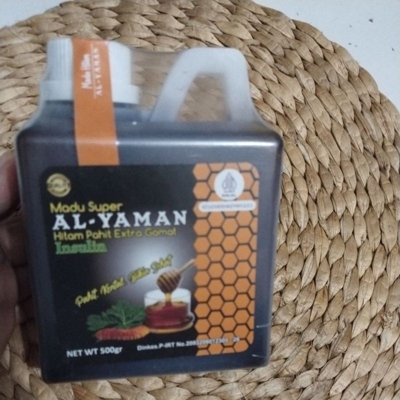 

Madu pahit Al yaman 500ml exp 06/2026