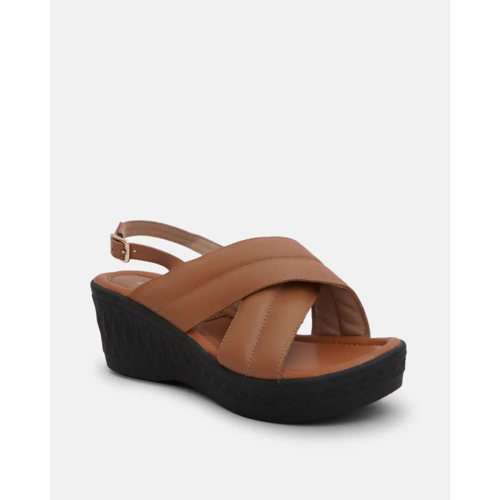 Sandal Wedges Wanita SepatuSandal Buccheri Lusiana Wedges - In004