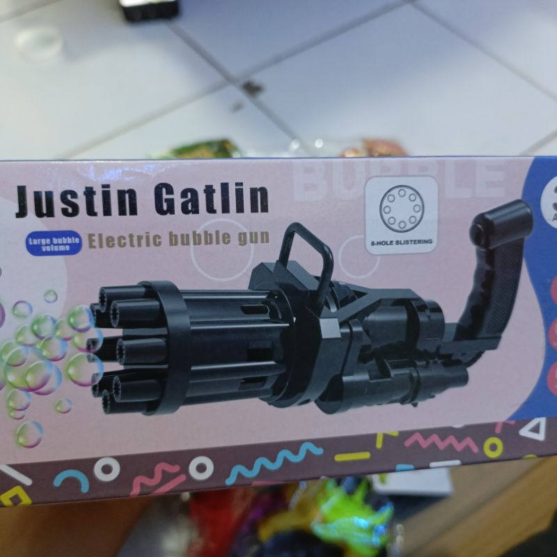 Mainan bubble gun justin|mainan anak FU1145