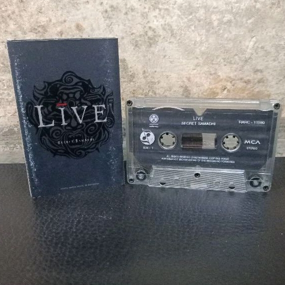 kaset pita Live VG kaset Rock Alternative