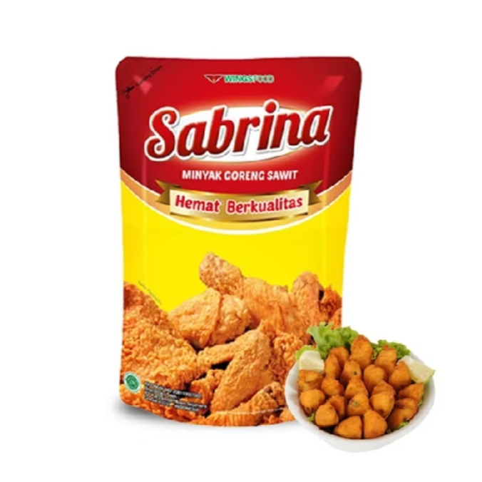 

Sabrina Minyak Goreng - Ukuran 1 Liter & 2 Liter