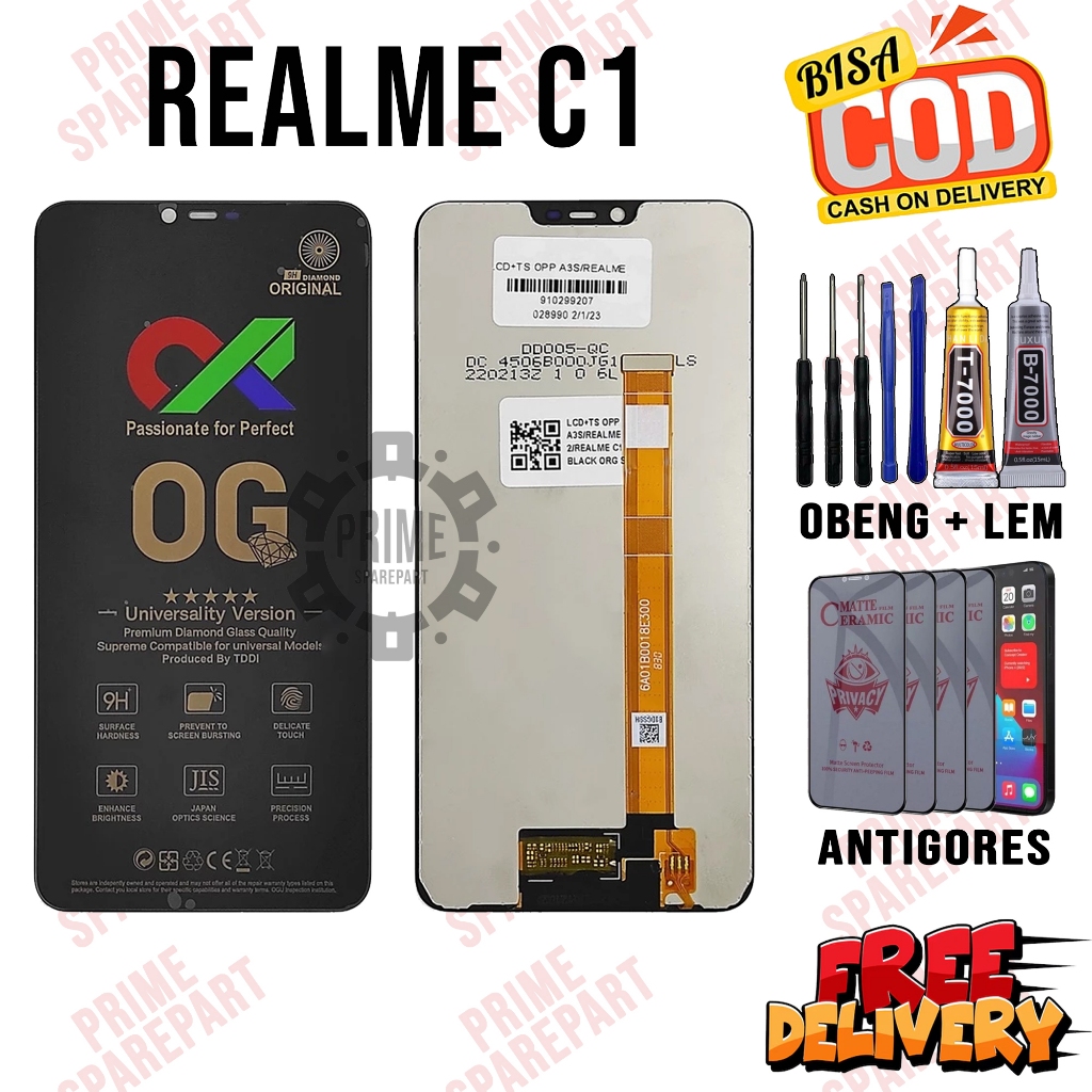 Lcd REALME C1 Original Oem Lcd Touchscreen REALME C1 Fullset