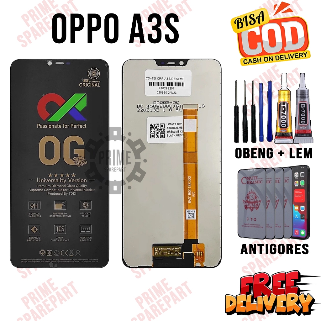 Lcd OPPO A3S Original Oem Lcd Touchscreen OPPO A3S Fullset