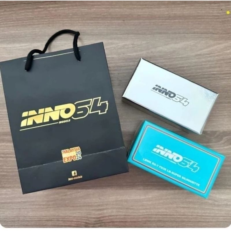 inno64 mazda mazda rx7 dan ferrari f40 semua segel original harga paket China hobby expo 2024