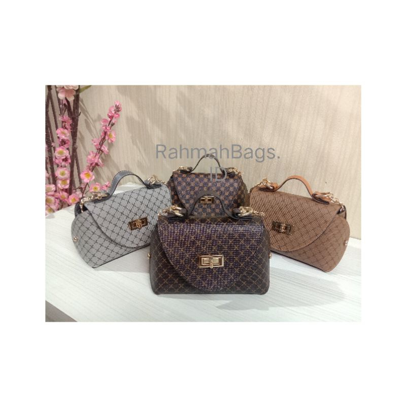 DANIA mini SlingBag Tas Selempang Wanita Tas Cantik Tali rantai SlingBag Wanita