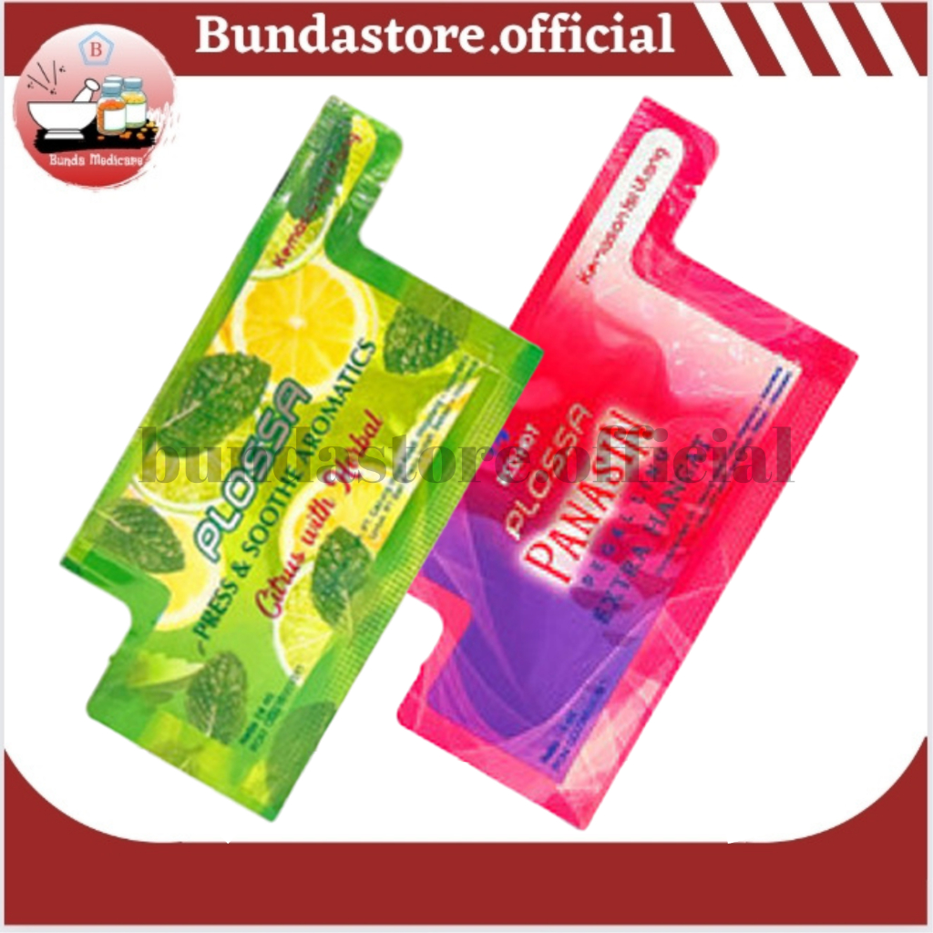 Plossa Refill Sachet 4 ml - Citrus / Red Hot - Isi Ulang Plossa