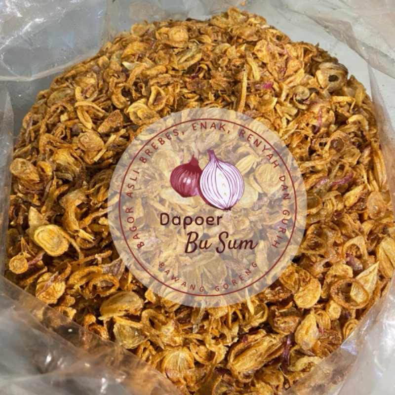 

Bawang Goreng Premium Kriuk Tanpa MSG - Bawang Goreng Asli 250gram 450gram 1kg