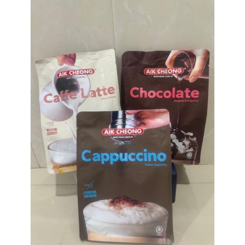 

AIK Cheong chocolatedan kopi instan milk minuman coklat panas