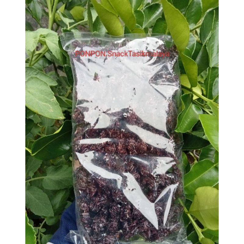 

Rengginang ketan hitam.RengginangMentah.Cemilan oleh-oleh tasikmalaya