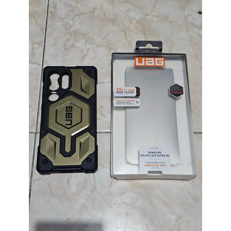 Case Casing UAG Urban Armor Gear Monarch Pro Leather Samsung S23 Ultra Original Asli NOT s24 plus fe