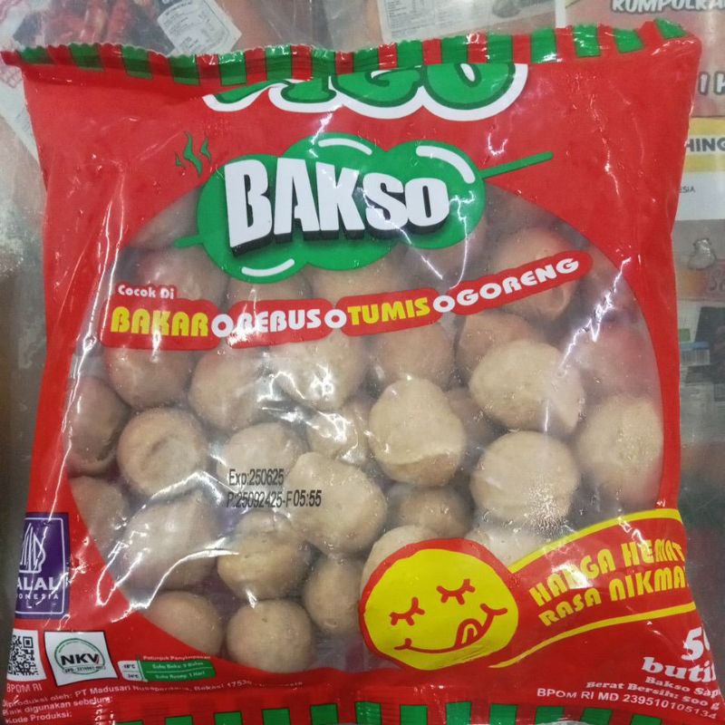 

vigo bakso sapi 500g isi 30