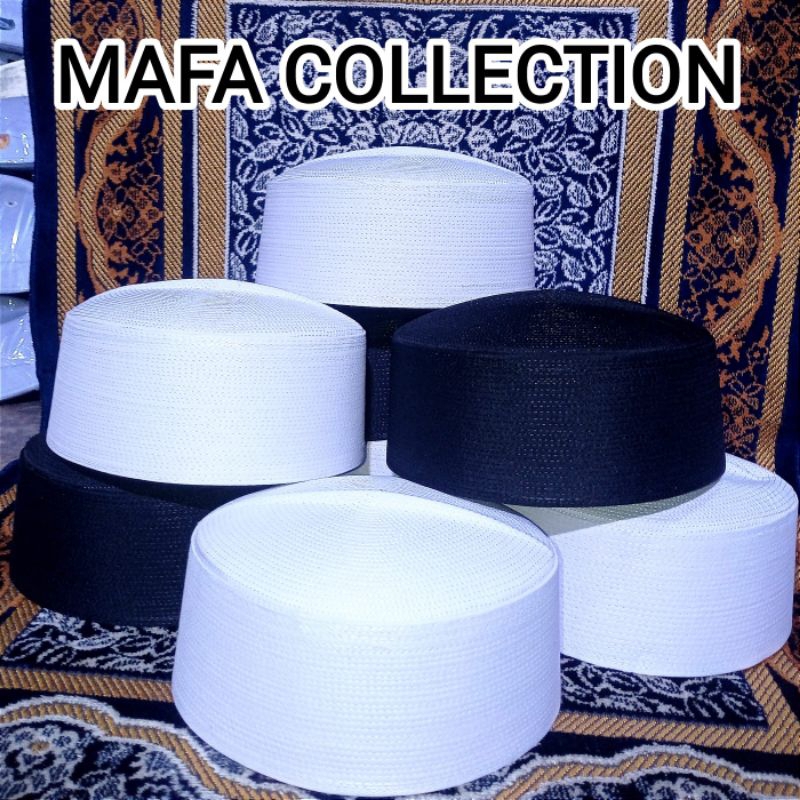 Songkok Putih Peci Putih Kalbut Putih Kalbut Hitam