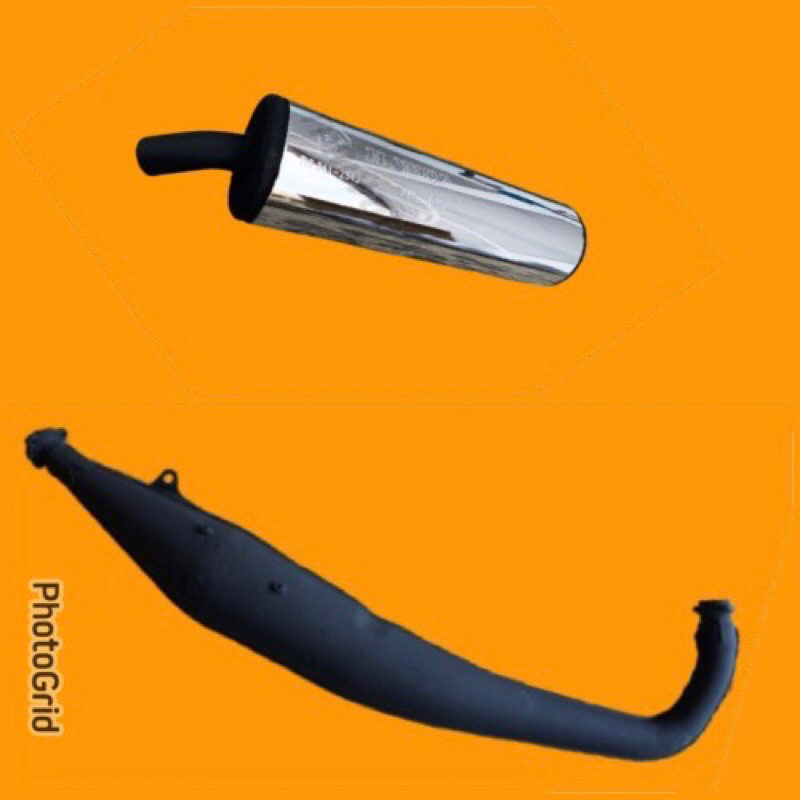knalpot honda dash 125 original - knalpot nova dash original - exhaust nova dash 125