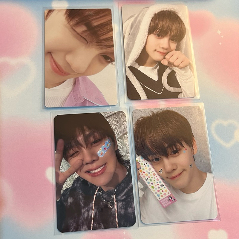 photocard kim gyuvin zb1 sg23 makestar bunny blanket plester jump up counting stars sticker