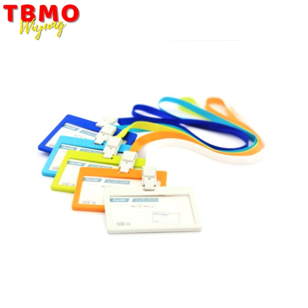 

Dijamin Ekonomis TBMO Bantex ID Card Holder Lanyard Landscape 8863