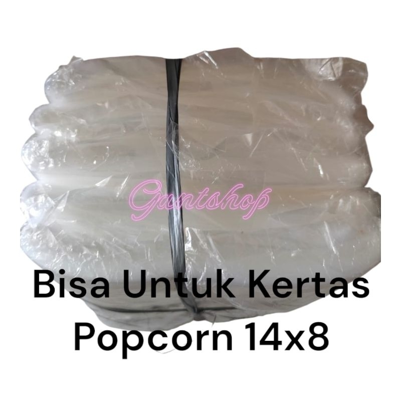 

Plastik Popcorn Serbaguna 13x03x35 - 5 Pack perpack isi 100 lembar