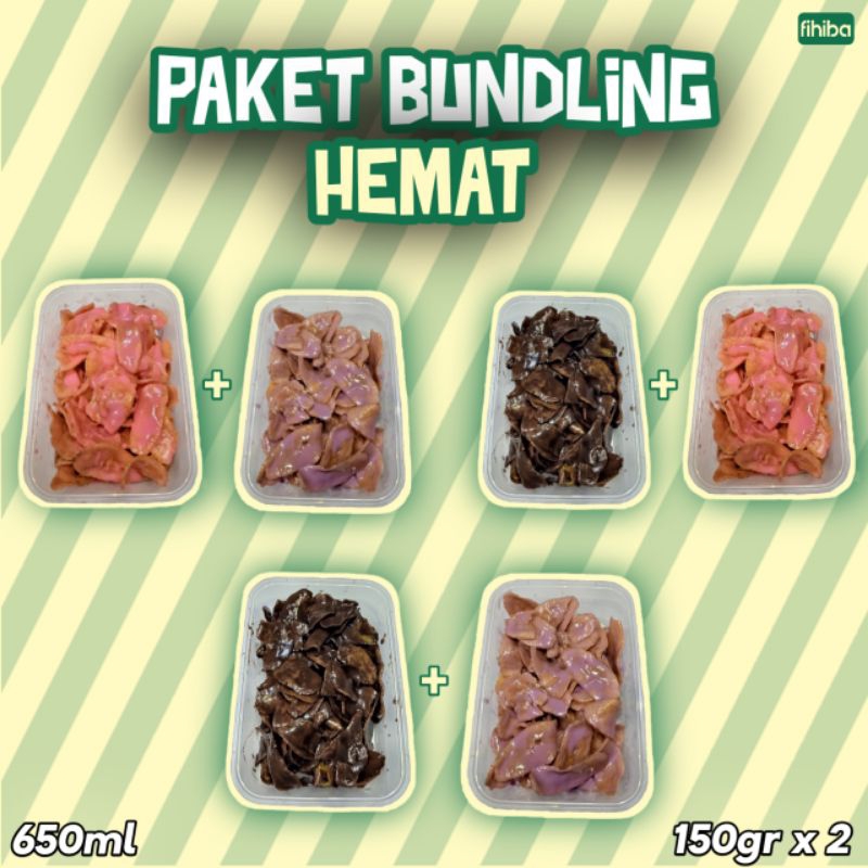 

PAKET BUNDLING HEMAT (Keripik Pisang Lumer) 150gr x 2