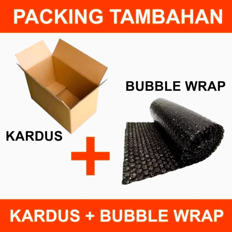 

Dos + BubbleWrap Hanya Untuk Packing Tambahan