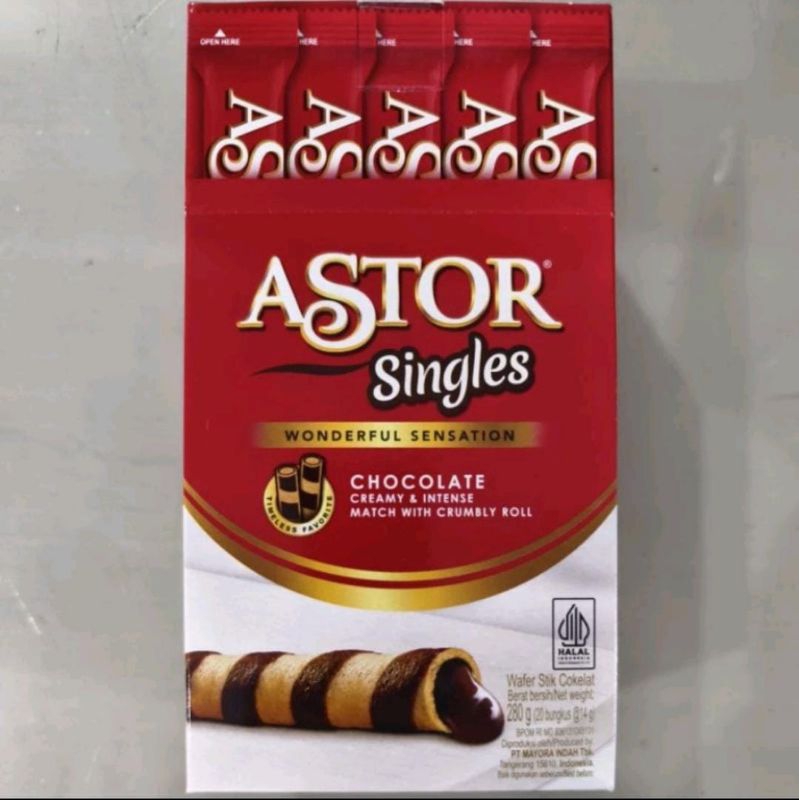 

ROMA ASTOR COKLAT SINGLE 280GR | ASTOR KEMASAN BIJIAN