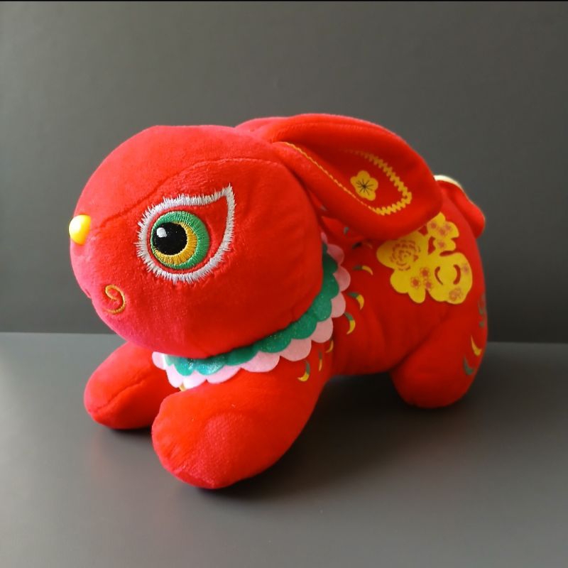 boneka plush toy kelinci shio