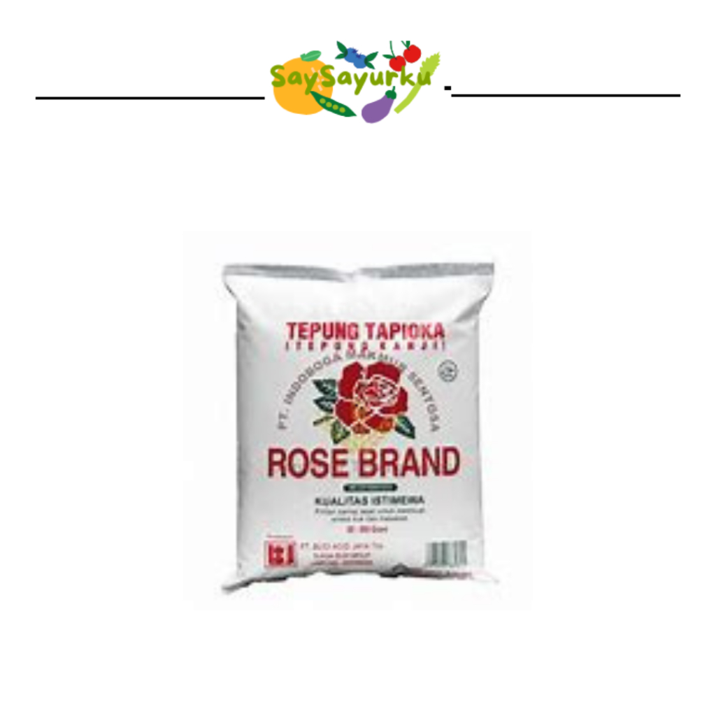 

Tepung Tapioka Rose Brand 500gr