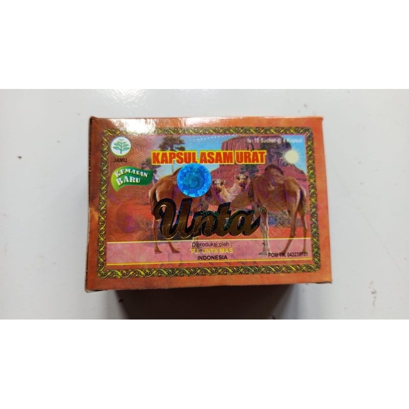 KAPSUL JAMU OBAT || ASAM URAT || CAP UNTA