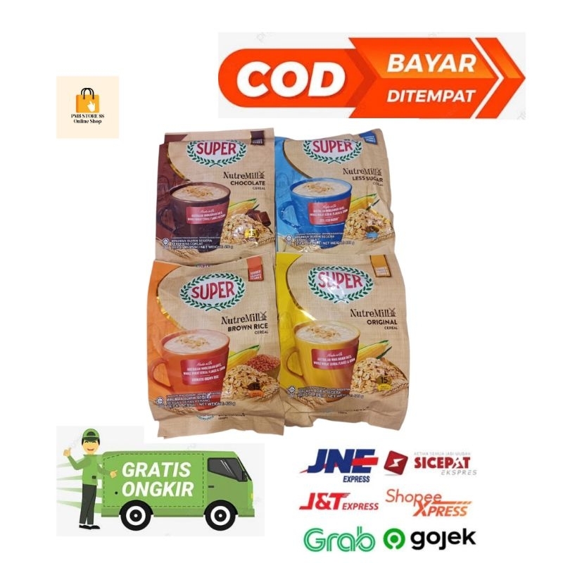 

SUPER NutreMill Original Cereal Super Instant Cereal/ Nutritious Cereal/ sereal Ori Malay