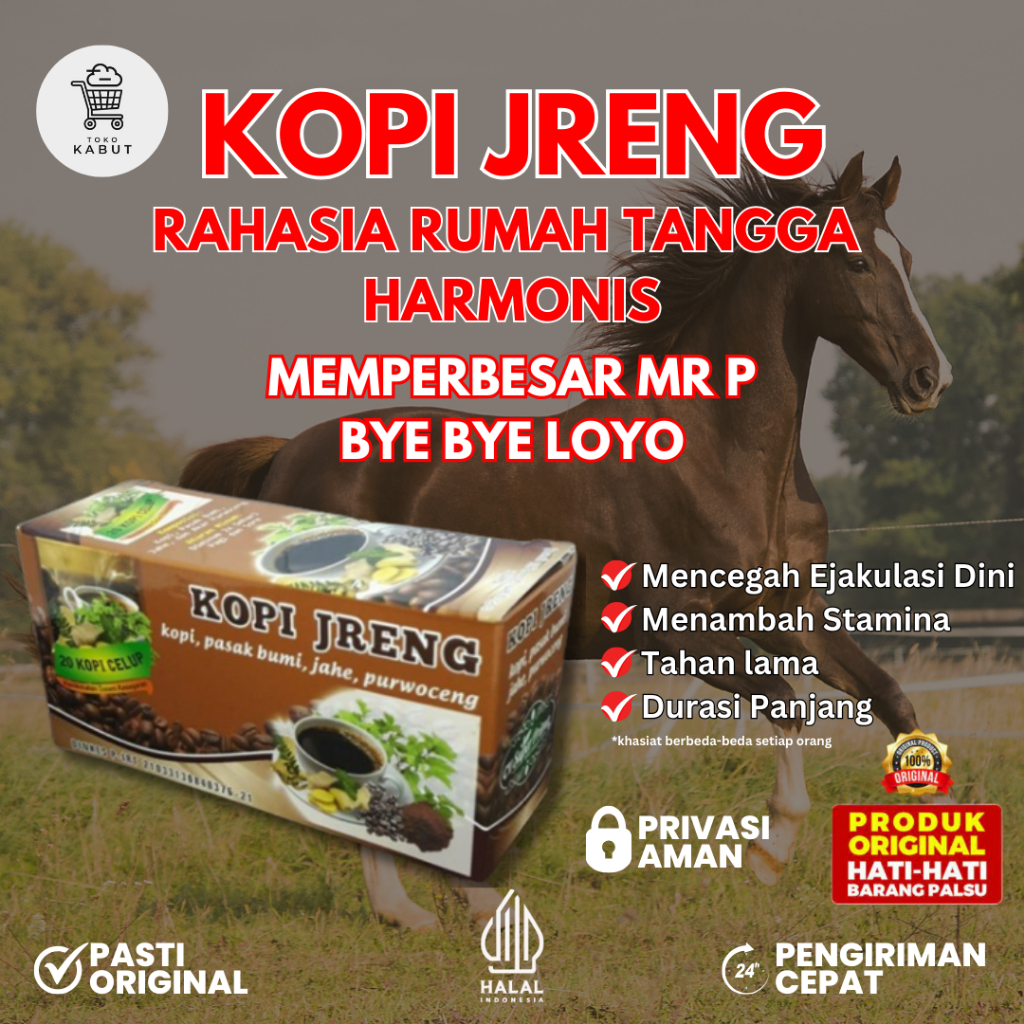 

Kopi Jreng | Kopi Stamina Pria | Isi 20s