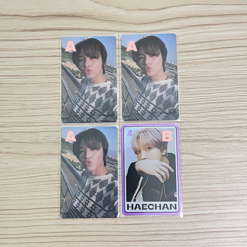 [OFFICIAL] PHOTOCARD HAECHAN LUCKYDRAW POB MUSIC KOREA MUKOR STC TRADING CARD NCT 127 NCT DREAM PINK