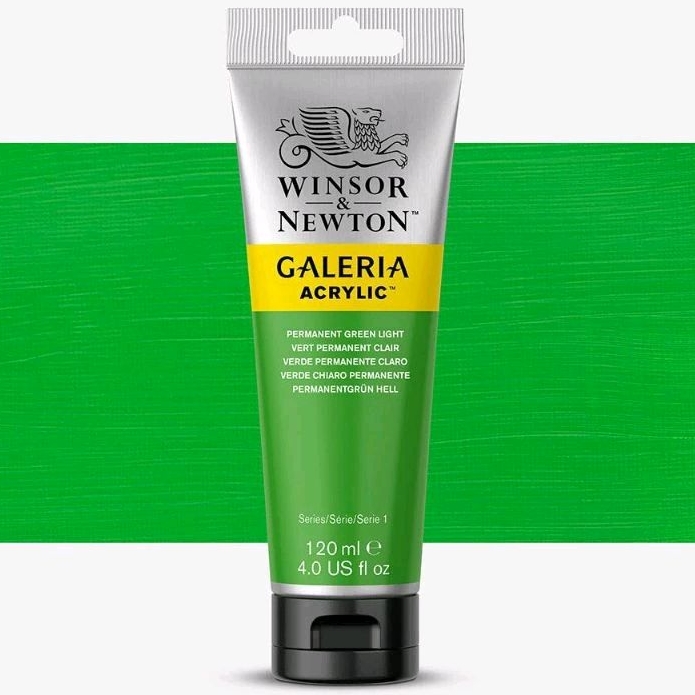 

GALERIA ACRYLIC 120 ML PERMANENT GREEN LIGHT WINSOR & NEWTON
