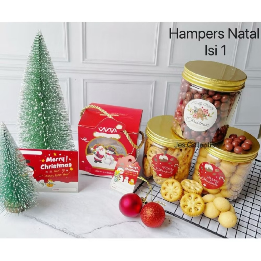 

READY HAMPERS NATAL JES ISI 1 JAR / PARCEL NATAL CHRISTMAS & HAPPY NEW YEAR!!!
