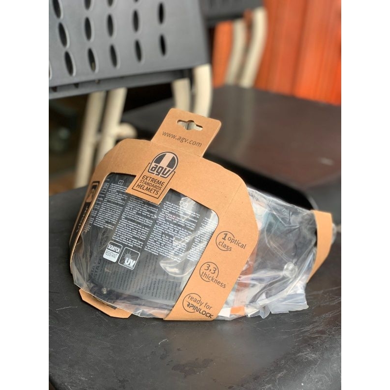 KACA VISOR AGV- PISTA GPR GPRR RACE 3 SMOKE