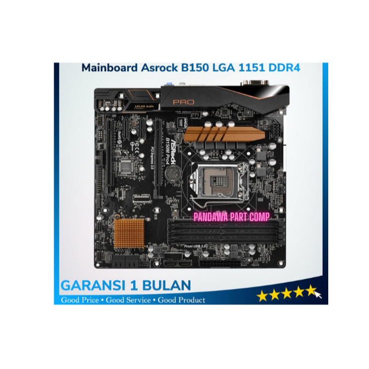 Mainboard B150 Asrock LGA 1151 VGA Onboard - DDR4