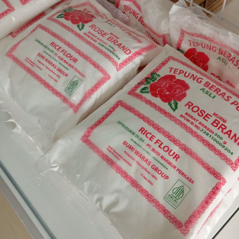 

Rose Brand Tepung Beras Putih 500g Rice Flour untuk Gorengan