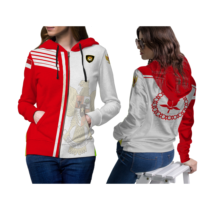 Jaket Hoodie Paskibraka FULLPRINTING Wanita Terbaru Part 2