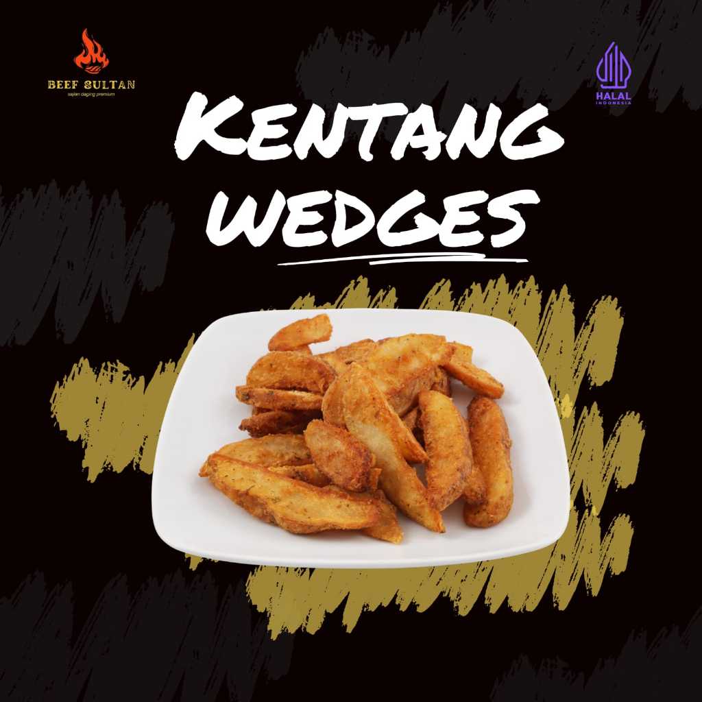 

Kentang Wedges Frozen 500gr | Potato Wedges Steak | Kentang Mydibel Skin On Wedges | Kentang Goreng Frozen Bumbu | Potato Wedges Frozen | Kentang Goreng Beku Cringkle Cut | Kentang Shoestring 500gr | Kentang Goreng Frozen 500gr