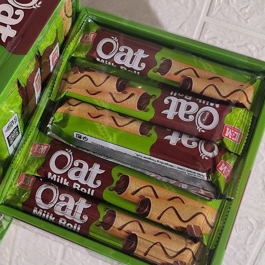 

DSM OAT MILK COKLAT ROLL ORIGINAL TERBAIK PER 10 PCS