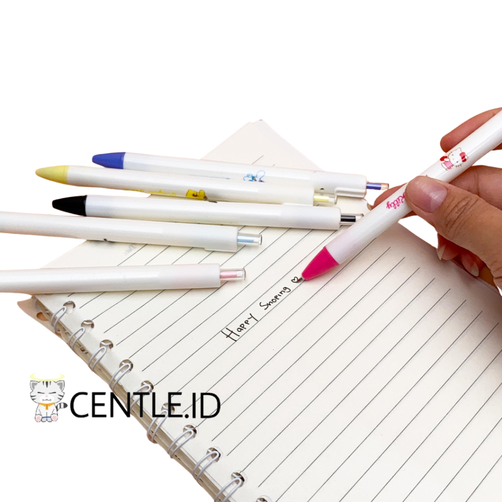 

PEN CETEK SANRIO 1 SET ISI 6 PCS PREMIUM PC-1518 PULPEN MEKANIK SANRIO ALAT TULIS MURAH TERJANGKAU