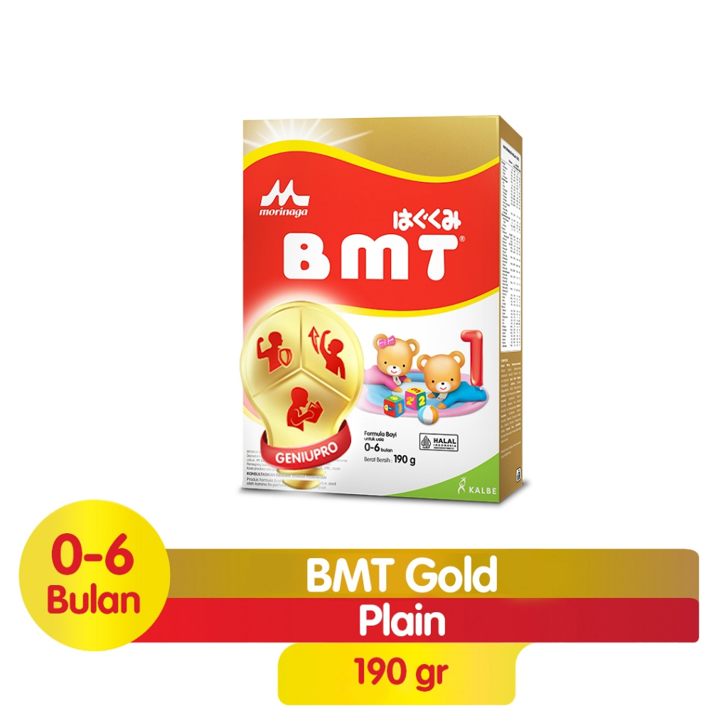 Morinaga BMT 190g - Susu Bayi Usia 0 - 6 Bulan
