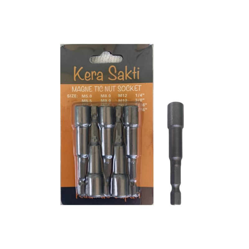 MATA BOR BAUT ROOFING SOCKET BAUT BAJA RINGAN MAGNETIK