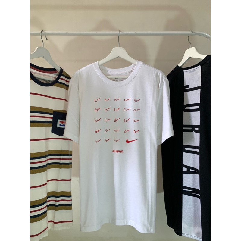 KAOS NIKE JUST DO IT WHITE SECOND BRANDED