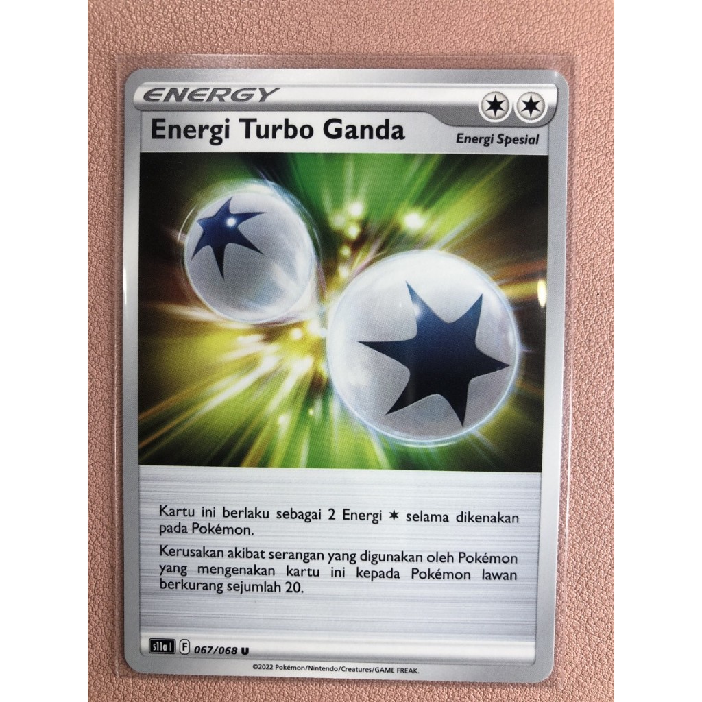 Energi Turbo Ganda Pokemon TCG Indonesia