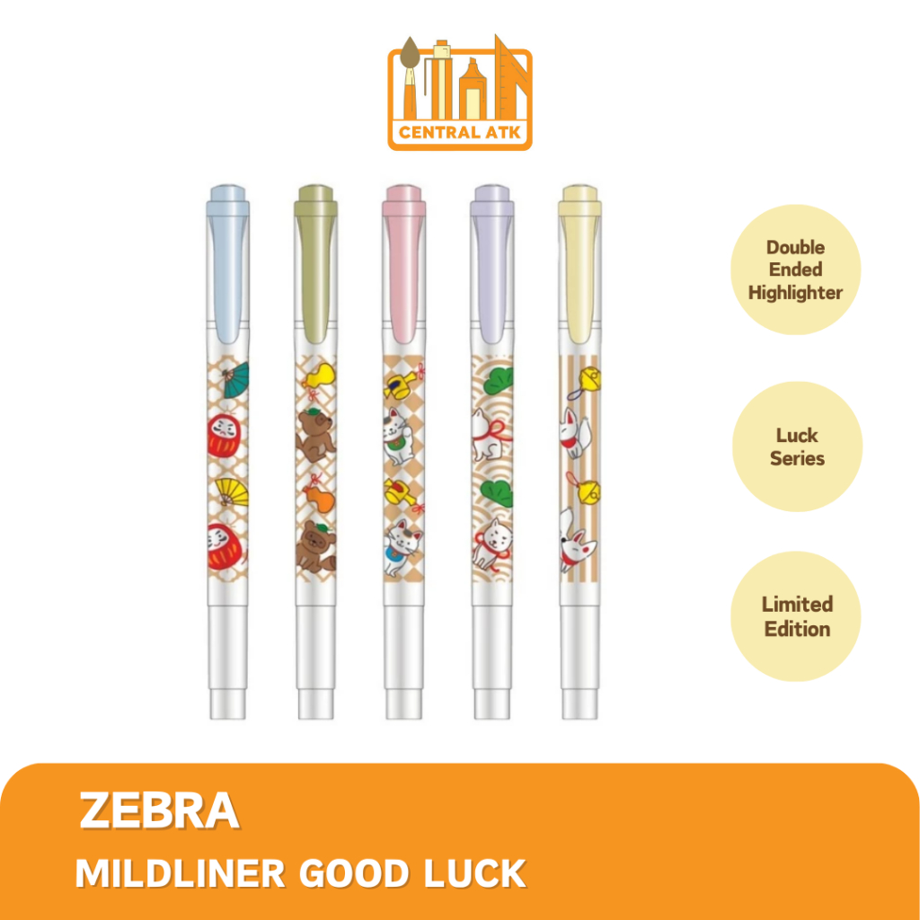 

MILDLINER / MIDLINER ZEBRA GOODLUCK (1 PCS)