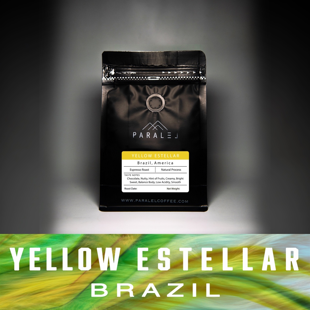 

Brazil Yellow Estellar Arabica Single Origin biji kopi coffee beans