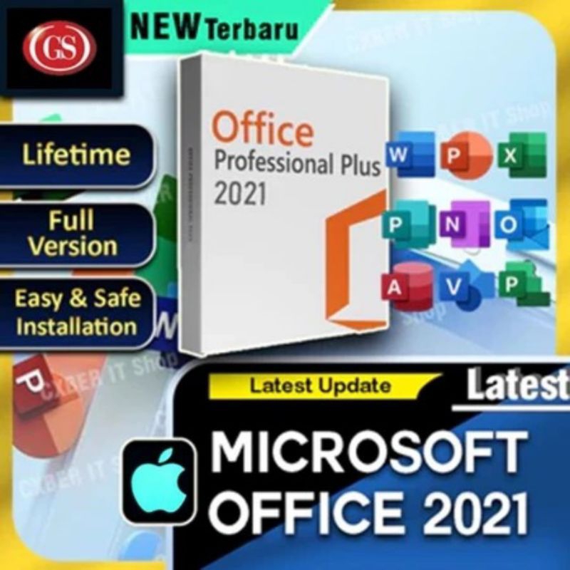 Microsoft Office 2021 Pro Plus for Mac / Macbook Lifetime